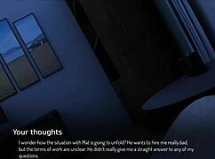 Walkthrough of the bound visual novel with a 29-year-old protagonist