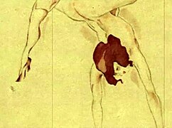 this vintage erotic illustration brings back steamy old-school vibes, right?