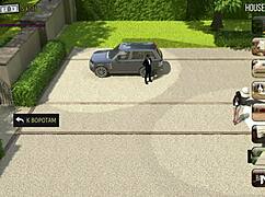 Fashionbusiness - Girl Shows Breasts In Red Suit E1 72