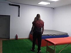 Cindy Crawford And Jax Sweller Engage In Foreplay During The World Sex Championship