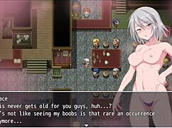 Grace faces humiliation in the labyrinth town game, part 1 of hentai series!
