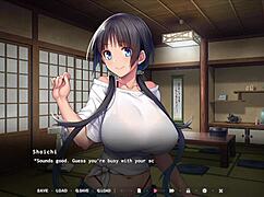 Maki Bent Over in Doggy Style Hentai