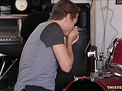 Valentina Nappi Rides Big Cock as Slutty Groupie in Band Mix-Up