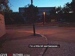 Deviante - Brunette Student Roughly Fucked Doggy Style with Facial Cumshot!