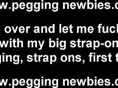 A Good Hard Pegging Puts You In Your Place With Domination And Strapon