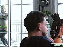 petite stepsis sucking her stepbro's big cock