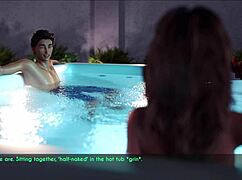 A wife says, 'Watch this stepmother sam scene.'