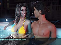 A wife says, 'Watch this stepmother sam scene.'