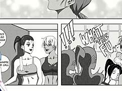 Girls Enjoying A Fun Night Out Together