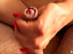 Couple Enjoys Intimate Foot Massage And Water Play