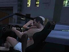 GTA 5: Michael Scores Another Hooker Service In The Car – Wild Ride!