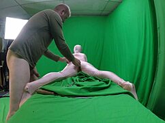 scarlett johnson teases with pink pussy morph