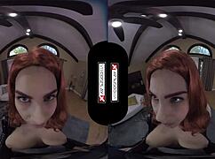 hey, vrcosplayx black widow rides your cock with big tits 😏