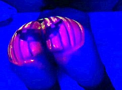 Twerking on a Pumpkin in Fun Costume
