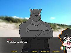 Curious About Furry Christmas Games in Yaoi Season 2 Episode 8