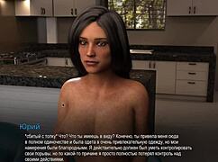 Bound anime whore gets her ass and pussy fucked on the desk, cumshot follows.