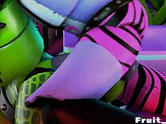 i found a fruit cock in fnaf credits