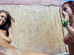 want to see pool lesbians licking pussy?