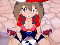In this hentai, May Haruka congratulates you for being a good trainer, leading to intimate rewards.