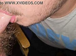 blowjob session with gay stud