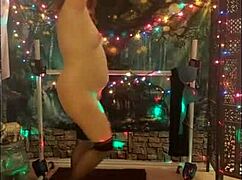 my stockings and heels for a pussy dance promo.