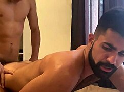 young african guy fucks my mouth and ass on beach