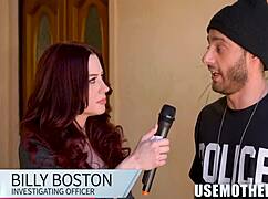 Jessica Ryan as freeuse reporter with Billy Boston and Nathan Bronson