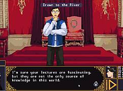 Princess competes in naked throne contest