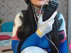 ASMR Roleplay as DVA Overwatch Gamer Friend
