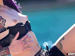 valerica steele squirts hard in doggystyle fuck!