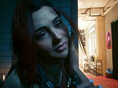 Claire Russell stars in Laguna Bend sex scene from Cyberpunk 2077 at ultra settings.