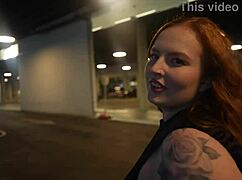 Spending a night with Mia Dior in public doggystyle fun