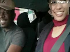 i gave karen oliver a ride and she thanked me with a blowjob