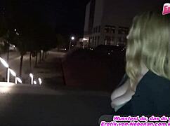 got cum on your face during a public walk?