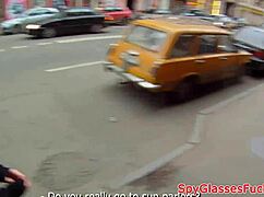 Hidden Cam Catches European Sweetie in Bathroom Ride