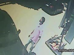 curvy milf in reality gags on monster black cock then rides it hard