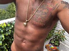 Inked Kinky Brunette Gets Bent Over for Deepthroat! Then Rides Hard.