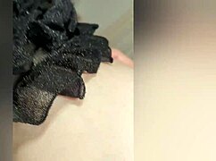 Amateur homemade video featuring a 30s housewife member in a special event.