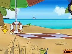 A tourist trap adventure in anime style