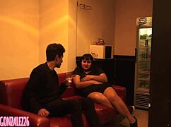 Chubby Argentinian Latina Sucks Big Tits Boss for Salary Raise in POV Blowjob