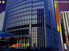 Anime girl shows tits at work