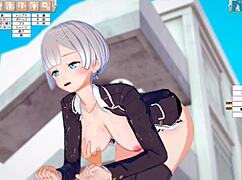 Feisty Asami Gets Big Tits Massaged In Erotic Anime