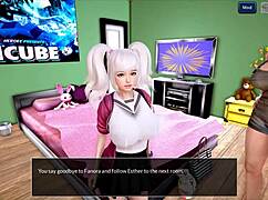 Mythic Manor Part 1: Horny Roommate Masturbates Intensely in Pool Dubbing