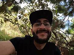 Yo, exercising with friends turned into an outdoor threesome!