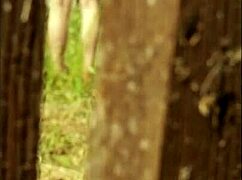 summer days mean spying on big tits outdoors 😍