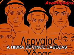 Brazilian Gay Cartoon Gods with Huge Cocks