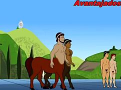 Brazilian Gay Cartoon Gods with Huge Cocks