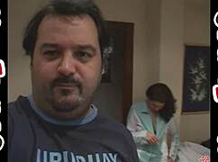 Young teens in classic porn casting start with blowjobs and cumshots