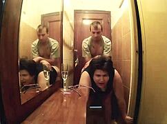 Fucking the Fat European Amateur Against the Wall