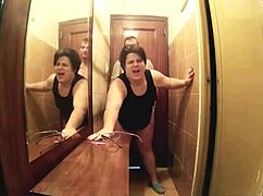 Fucking the Fat European Amateur Against the Wall